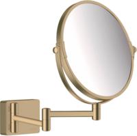 Hansgrohe AddStoris make-up spiegel 24,6x34,4x24,6cm brushed bronze