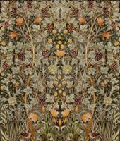 Dutch Wallcoverings Hidden Tr2 -Vine Embroid. 196X270 - Multicolor