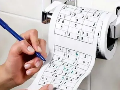 Sudoku Toiletpapier Sudoku Toiletpapier