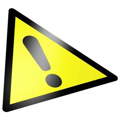 Waarschuwingsbord Algemeen waarschuwingsteken 1 stuk(s)