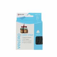 VELCRO® VEL-EC60326 Klittenband Met riem Haak- en lusdeel (l x b) 1800 mm x 50 mm Zwart 1 stuk(s)