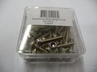 Bofix Spatbordbout m5x25 rvs met borgmoer (50 stuks)