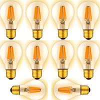 Circle Gloeidraad led lampen4W - E27 - Led (10 x) filament - 37243 (10)