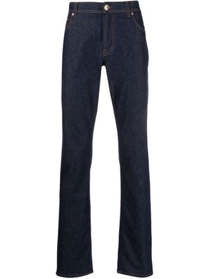Corneliani jean à coupe slim - Bleu