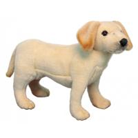 Hansa Pluche Labrador pup - blond - 35 cm - knuffel hond - huisdieren hondenknuffel