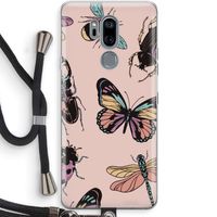 Tiny Bugs: LG G7 Thinq Transparant Hoesje met koord
