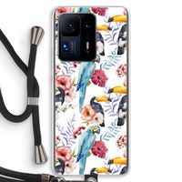 Bloemen tukan: Xiaomi Mi Mix 4 Transparant Hoesje met koord