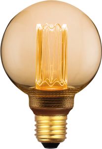 Golden juwel LED light round amber 5W lumen E27