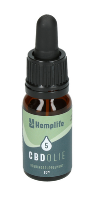 Hemplife CBD Olie 5% Druppels