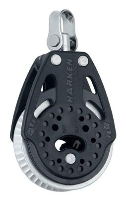 Harken 57c 1-schijfsblok Met Ratel 2x Grip Default
