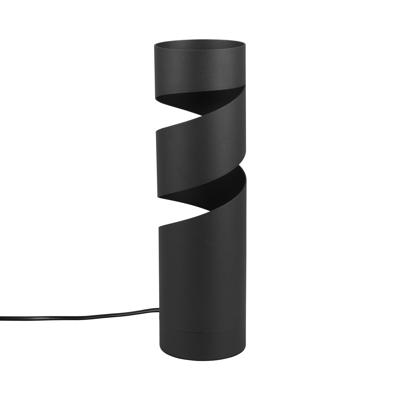 LED Tafellamp - Trion Rasta - GU10 Fitting - 1 lichtpunt - Mat Zwart - Metaal LED Tafellamp - Trion Rasta - GU10 Fitting - 1 lichtpunt - Mat Zwart - Metaal