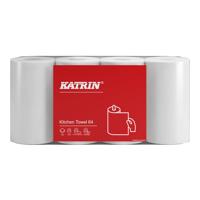 Keukenrol katrin 2laags 64 vel wit | 8 stuks