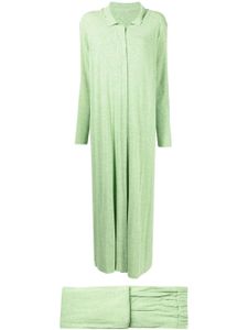 Bambah ensemble robe-pantalon en maille - Vert