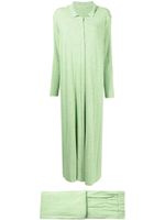 Bambah ensemble robe-pantalon en maille - Vert