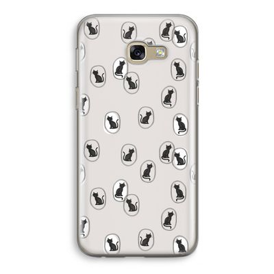 Miauw: Samsung Galaxy A5 (2017) Transparant Hoesje