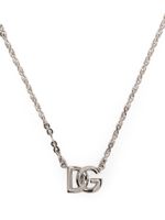 Dolce & Gabbana collier à plaque logo - Argent - thumbnail