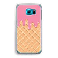 Ice cream: Samsung Galaxy S6 Transparant Hoesje