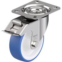 Blickle LEX-POTHS 100XR-FI RVS zwenkwiel Wieldiameter: 100 mm Draagvermogen (max.): 150 kg 1 stuk(s)