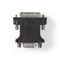 DVI - VGA-Adapter | DVI-I 24+1-Pins Male - VGA Female | Zwart - thumbnail