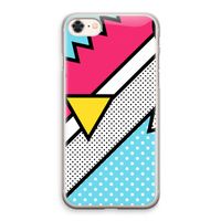 Pop Art #3: iPhone 8 Transparant Hoesje
