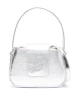 Blumarine sac à motif B en cristaux - Argent