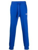 Michael Kors pantalon de jogging fuselé à logo brodé - Bleu