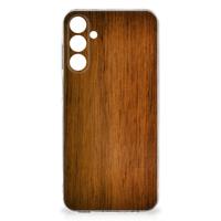 Samsung Galaxy A16 | Bumper Hoesje | Donker Hout