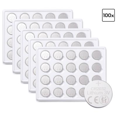 VOLTCRAFT Knoopcel CR2032 3 V 100 stuk(s) 220 mAh Lithium CR2032