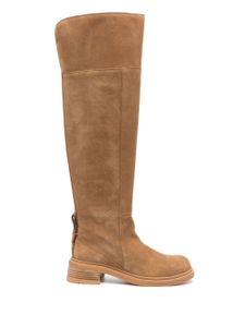 See by Chloé bottes Bonni en daim - Marron