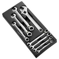 Expert by Facom Module 7 Ratelringsteeksleutelsen 1 Verstelbare Moersleutel - E111100