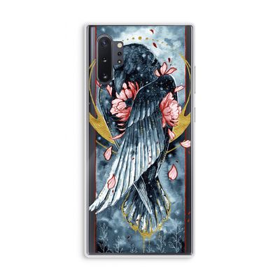 Golden Raven: Samsung Galaxy Note 10 Plus Transparant Hoesje