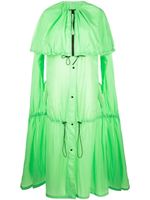 Karl Lagerfeld imperméable Hun'S Pick volumineux - Vert