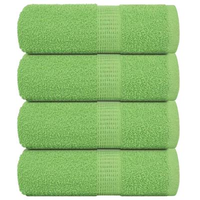 VidaXL Gastendoekjes 4 st 360 g/m² 360 g/m² 100% katoen appelgroen