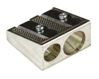 Puntenslijper aristo metaal dubbel kegelvorm | 20 stuks