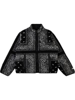 Supreme veste polaire à design réversible - Noir