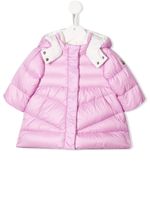 Moncler Enfant doudoune à fermeture dissimulée - Rose