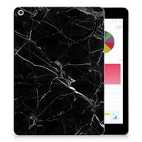 Apple iPad 9.7 2018 | 2017 Tablet Back Cover Marmer Zwart - Origineel Cadeau Vader - thumbnail