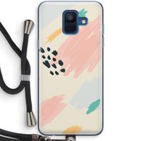 Sunday Chillings: Samsung Galaxy A6 (2018) Transparant Hoesje met koord