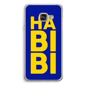 Habibi Blue: Samsung Galaxy A3 (2016) Transparant Hoesje