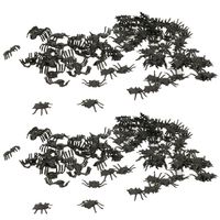 200x Horror insecten van plastic   - - thumbnail