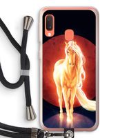 Last Unicorn: Samsung Galaxy A20e Transparant Hoesje met koord Last Unicorn: Samsung Galaxy A20e Transparant Hoesje met koord