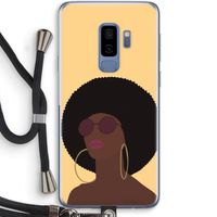 Golden hour: Samsung Galaxy S9 Plus Transparant Hoesje met koord