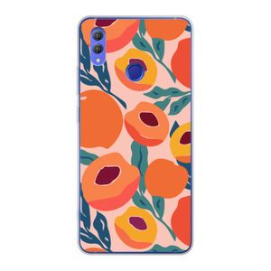 Perzik: Honor Note 10 Transparant Hoesje