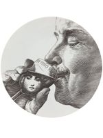 Fornasetti "Tema e variazioni" Assiette - Blanc