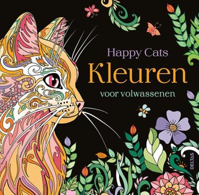 Happy Cats - Kleuren voor volwassenen (Paperback)