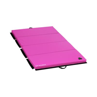 Gymnastiekmat - 200 x 100 x 5 cm - opvouwbaar - Pink/Pink - capaciteit tot 170kg