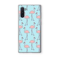 Anything Flamingoes: Samsung Galaxy Note 10 Transparant Hoesje