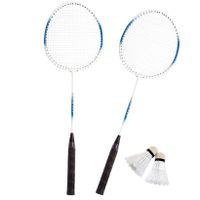 Badmintonset blauw/wit 5-delig 66 cm   -