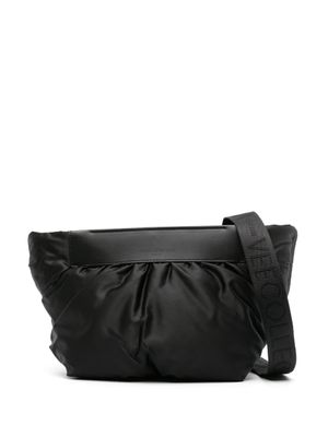 VeeCollective pochette Caba à design plissé - Noir