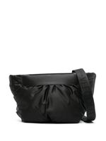 VeeCollective pochette Caba à design plissé - Noir